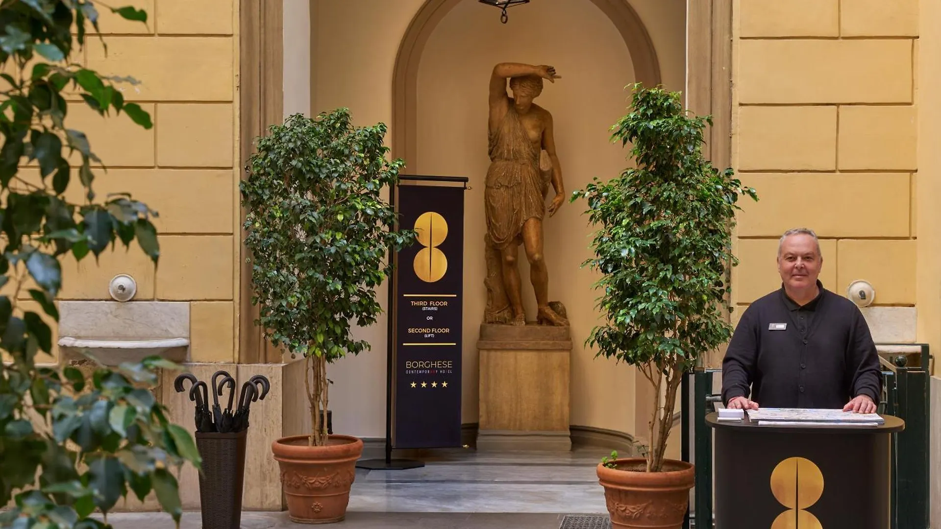 Borghese Contemporary Hotel Rome