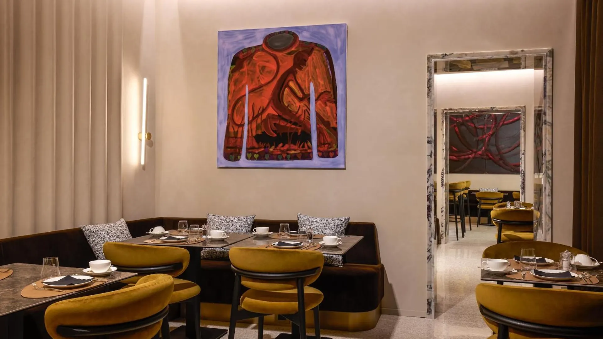 Borghese Contemporary Hotel Rome Italy
